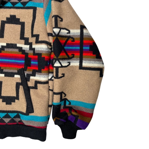 VINTAGE PENDLETON Mens Jacket Wool Coat Size Large - Picture 5 of 14